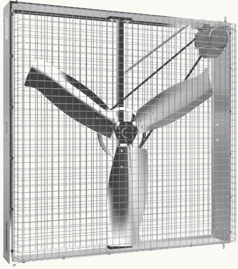 Gaisa cirkulācijas ventilators 44 400 m³/h – jaudīgs industriālais ventilators lielām telpām