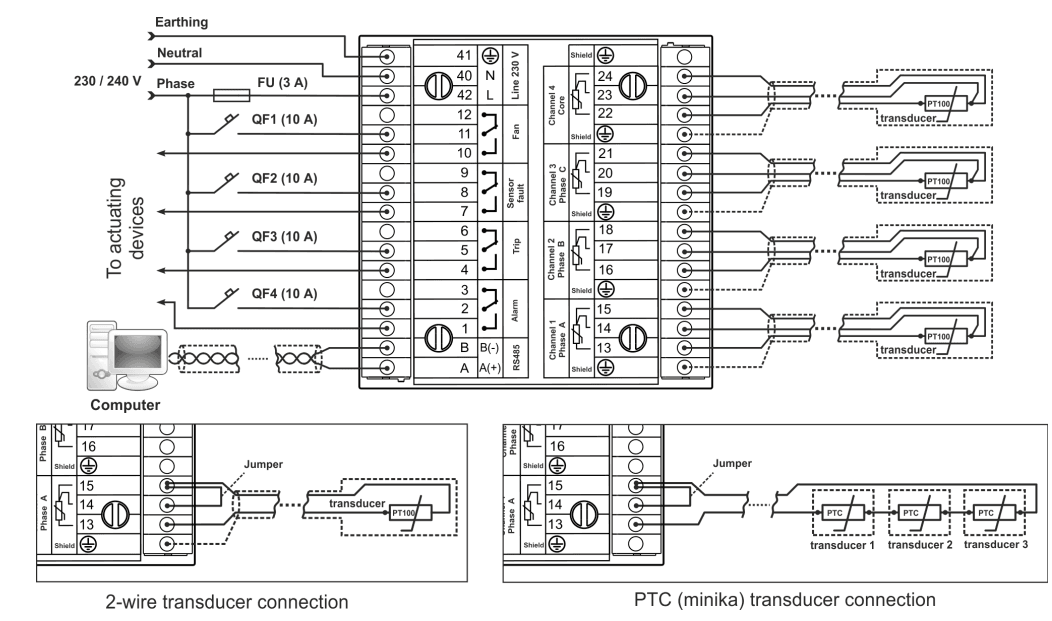 DIGITĀLAIS TEMPERATŪRAS KONTROLIERIS TR-100M