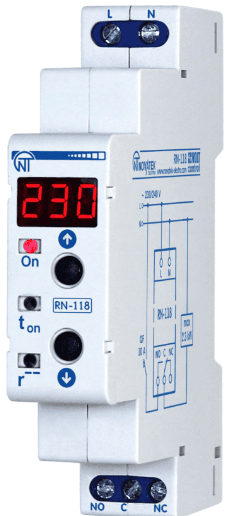 VIENFĀZES SPRIEGUMA KONTROLES RELEJS RN-118 (RN-119)