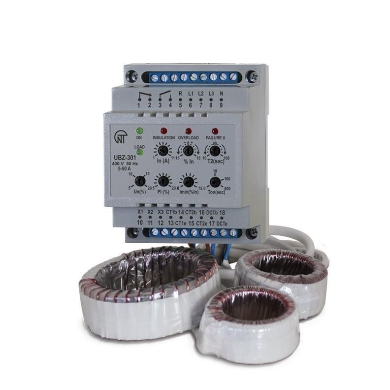 Universāls elektromotora aizsardzības bloks UBZ-301