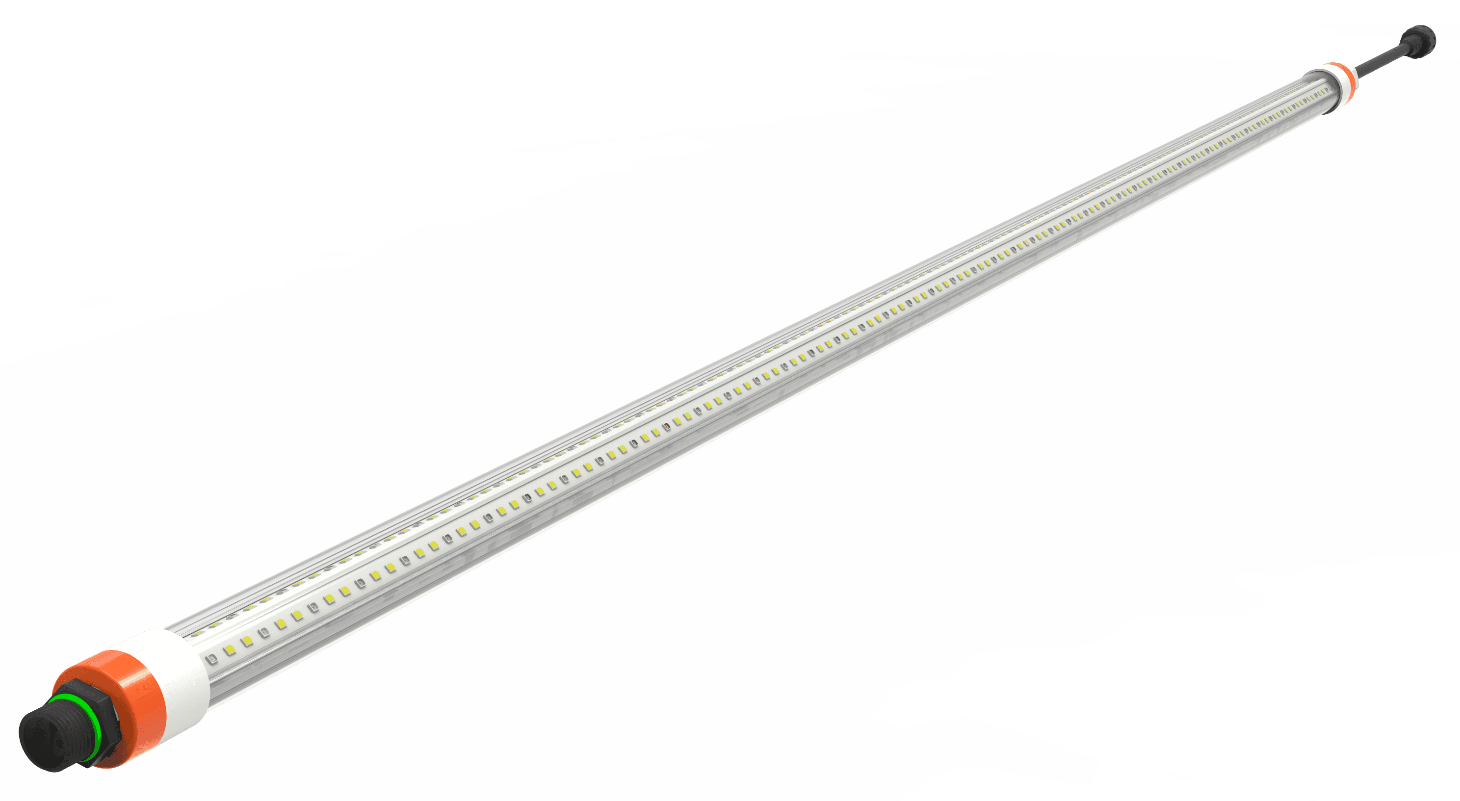 Ūdensizturīgs industriālais LED cauruļveida gaismeklis IP67 ar 3,5 m pieslēguma kabeli